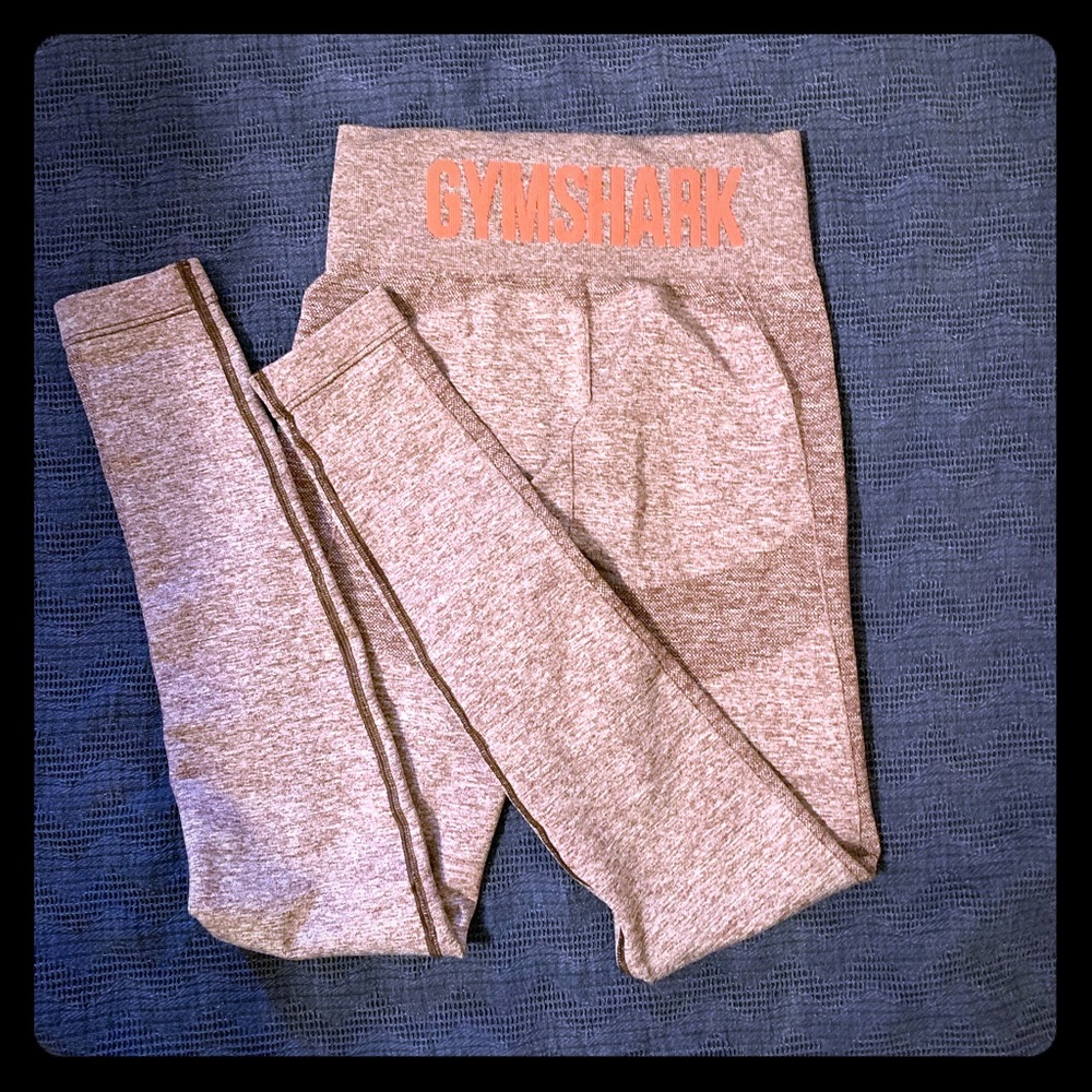 Gymshark High Waisted Flex Leggings Berry/Rose